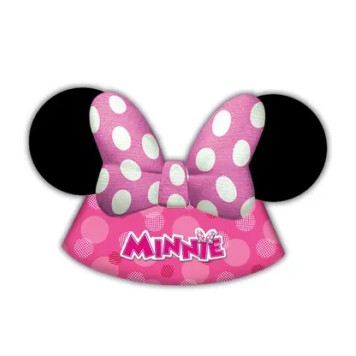 Disney Minnie  Junior party hat, shako 6 pcs