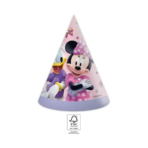 Disney Minnie  Junior party hat, tricorn 6 pcs FSC