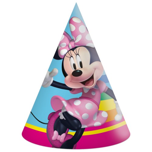 Disney Minnie  Makes Me Smile party hat, bicorn 6 pcs FSC