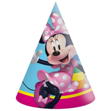 Disney Minnie  Makes Me Smile party hat, bicorn 6 pcs FSC