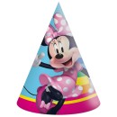 Disney Minnie  Makes Me Smile party hat, bicorn 6 pcs FSC