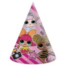 LOL Surprise Glitterati party hat, shako set of 6