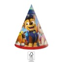 Paw Patrol Rescue Heroes party hat, chako 6 pcs FSC