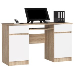 BIURKO CLP A5 2D 2SZ PK SONOMA / BIAŁE
