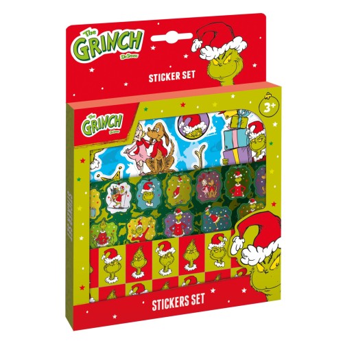 The Grinch Dr Seuss sticker set