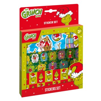 The Grinch Dr Seuss sticker set