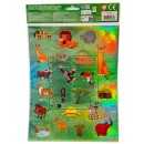 Animals Jungle holographic sticker