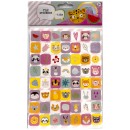 Animals Melon sticker set 112 pcs