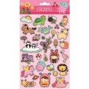 Animals holographic foam sticker