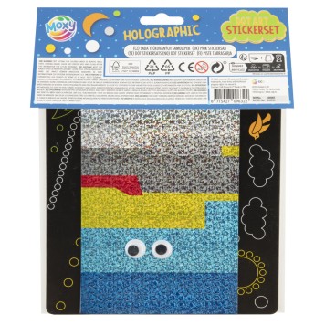 Vehicle Moxy Car holographic sticker set