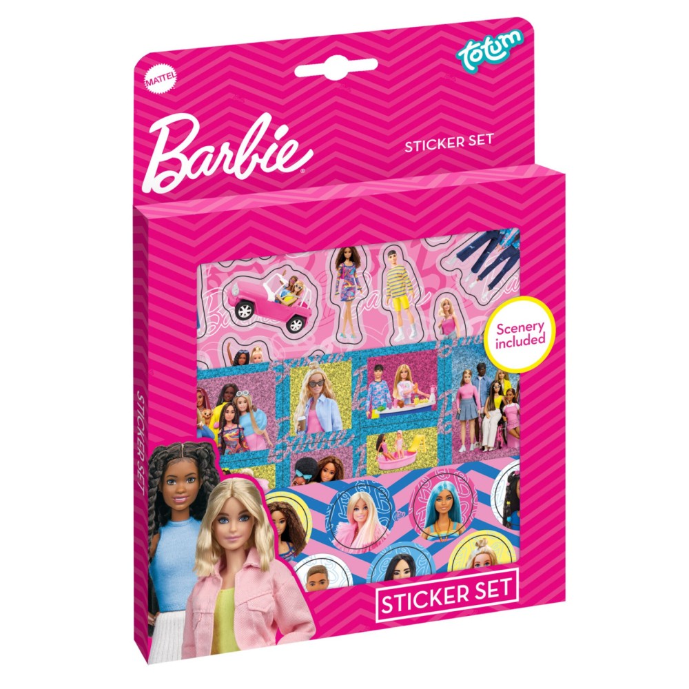 Barbie Malibu sticker set