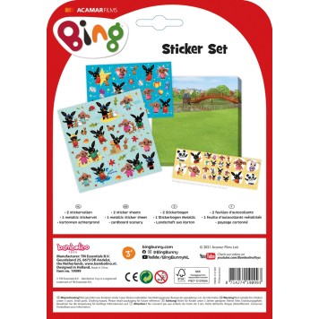Bing Fun sticker set