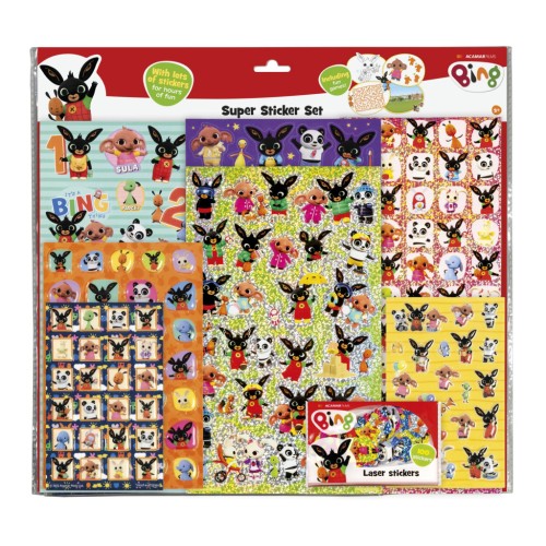 Bing Fun Super sticker set with game