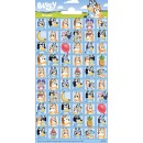 Bluey Bingo mini sticker set