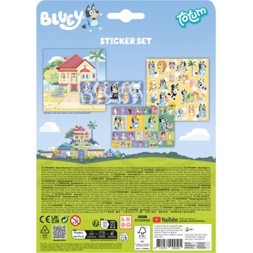 Bluey Home sticker set