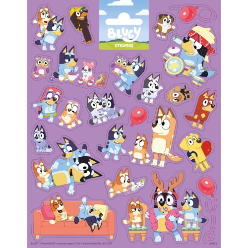 Bluey Play sticker set