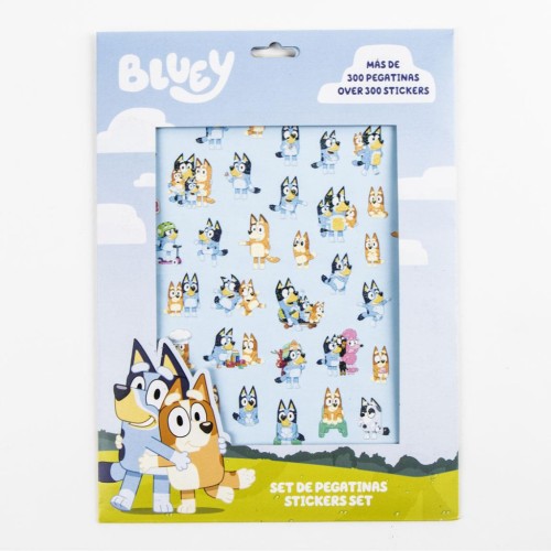 Bluey Summer sticker set 300 pieces