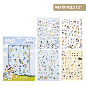 Bluey Summer sticker set 300 pieces