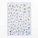 Bluey Summer sticker set 300 pieces