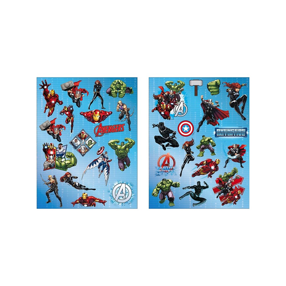Avengers The Legacy holographic sticker set