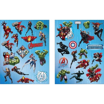 Avengers The Legacy holographic sticker set