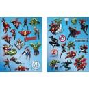 Avengers The Legacy holographic sticker set