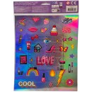 Colour Head Chic Make Up holographic sticker