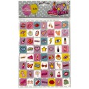 Colour Make Up Girly sticker set 112 pcs