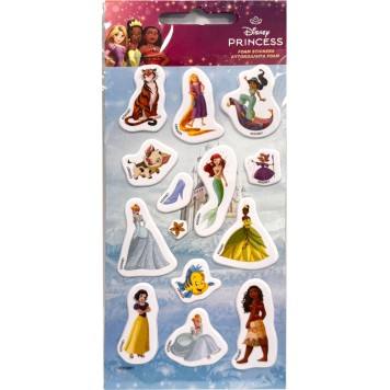 Disney Princess Friends Disney Princess Puffy Foam Sticker Set