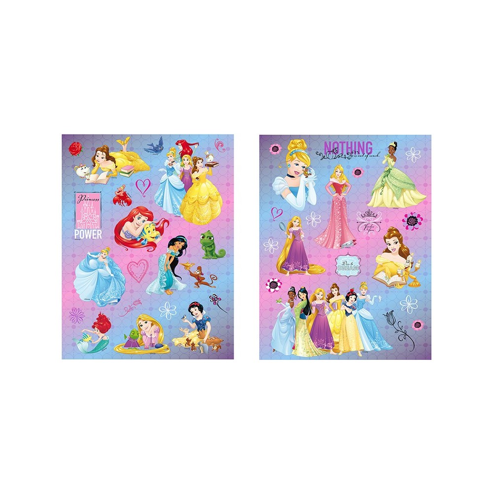 Disney Princess hologram sticker set