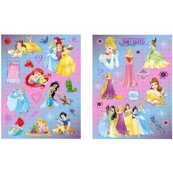 Disney Princess hologram sticker set