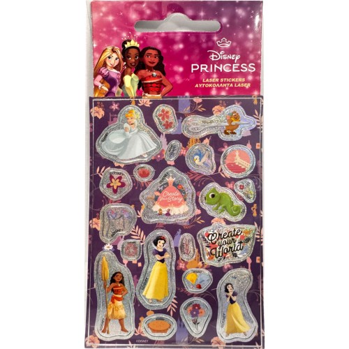 Disney Princess Story hologram sticker set