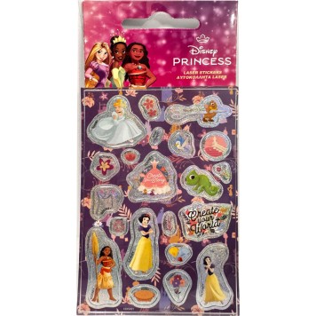 Disney Princess Story hologram sticker set