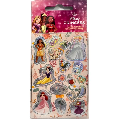 Disney Princess World holographic sticker set