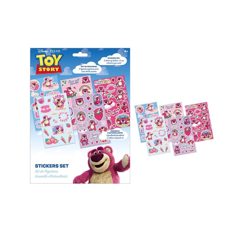 Disney Toy Story Lotso Strawberry sticker set 5 sheets