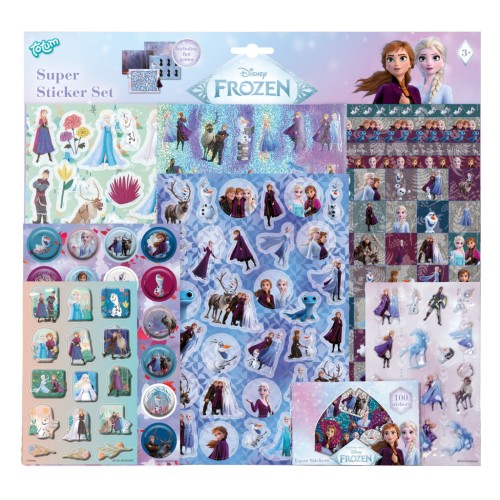 Disney Frozen Adventure Super sticker set with game