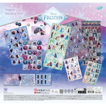 Disney Frozen Adventure Super sticker set with game