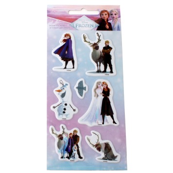Disney Frozen Bird puffy sponge sticker set