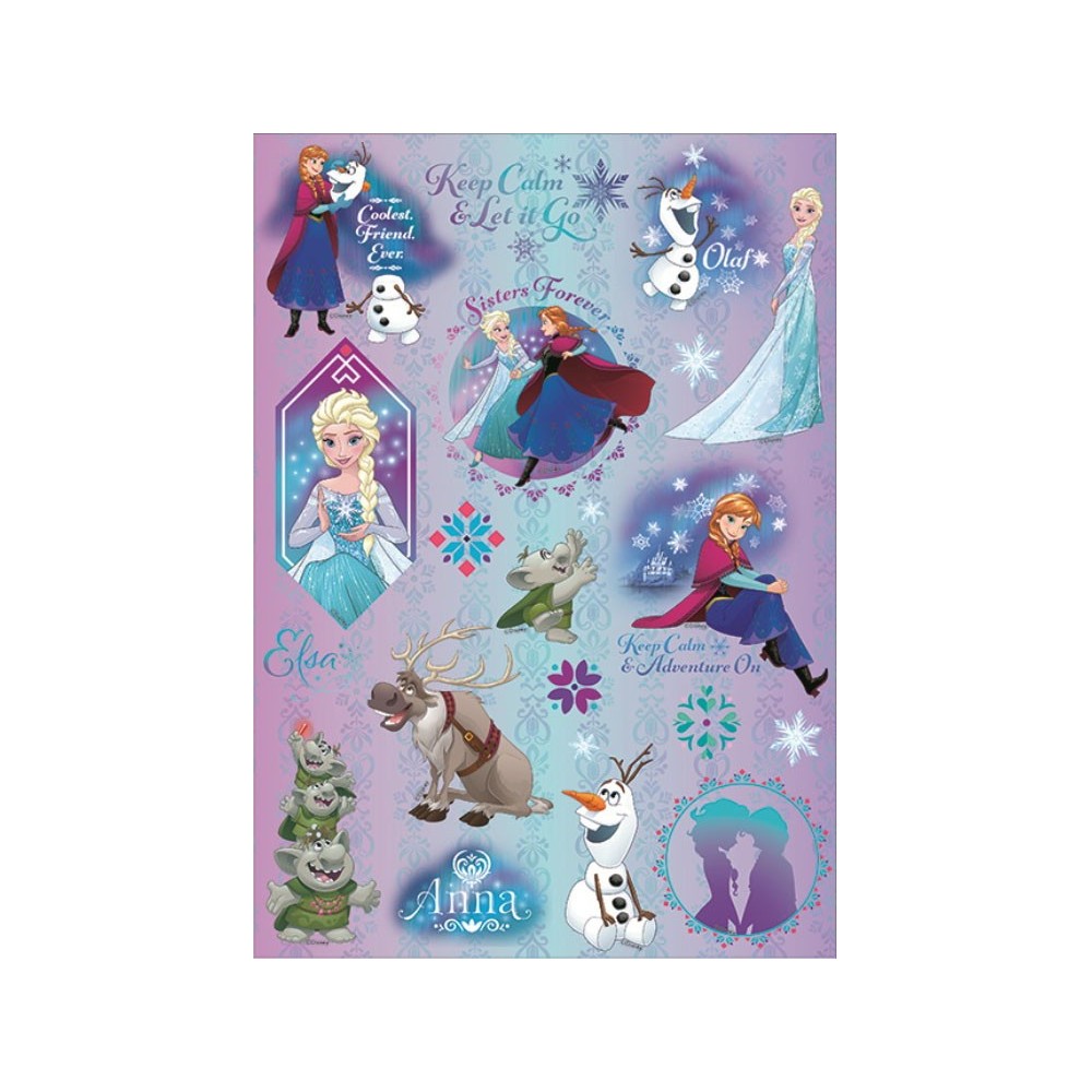 Disney Frozen Mesmerizing Winter holographic sticker set