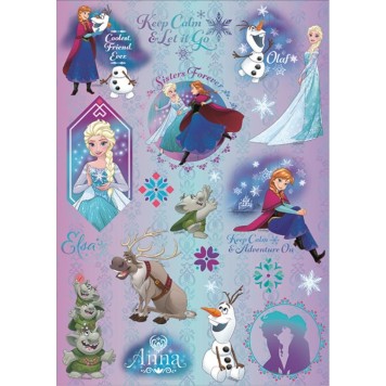 Disney Frozen Mesmerizing Winter holographic sticker set