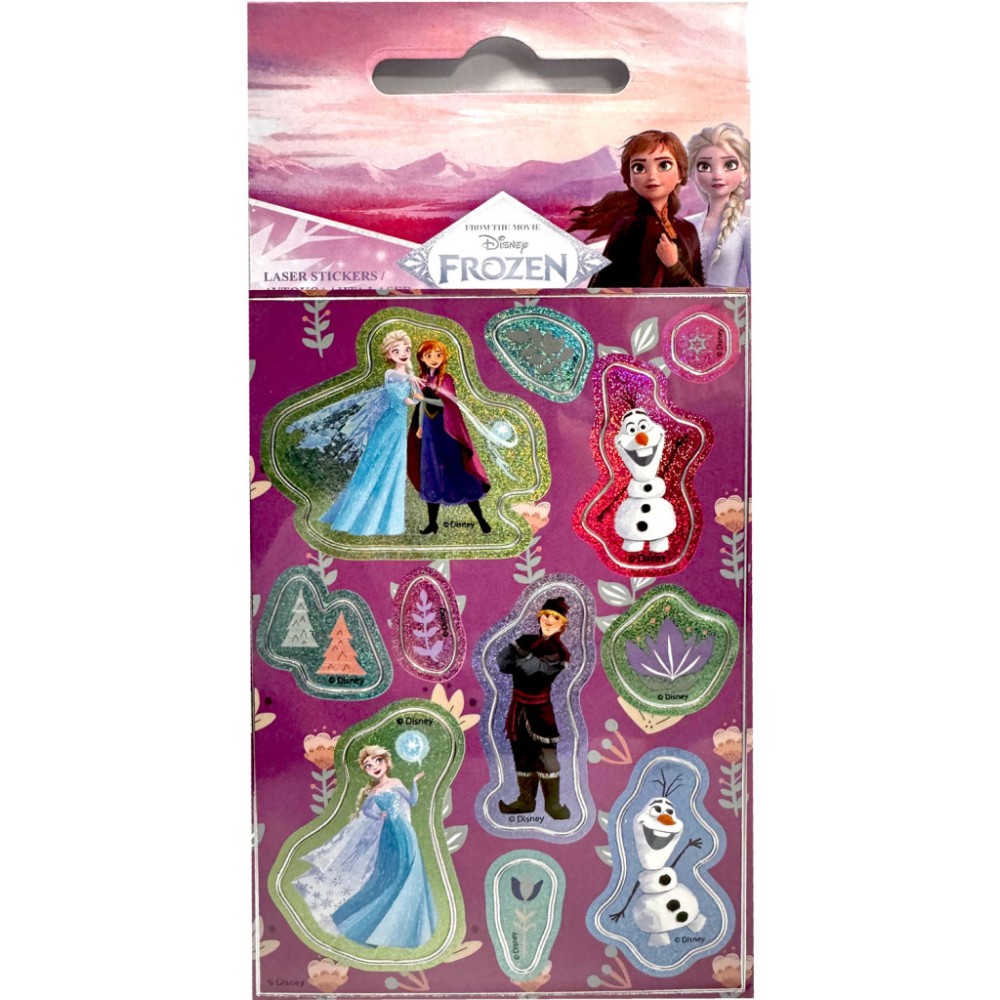 Disney Frozen Snowburst holographic sticker set