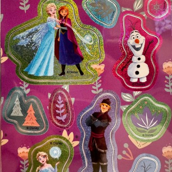 Disney Frozen Snowburst holographic sticker set