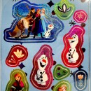 Disney Frozen Together hologram sticker set
