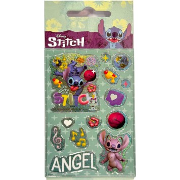 Disney Lilo and Stitch Angel holographic sticker set