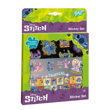 Disney Lilo and Stitch Extrovert sticker set