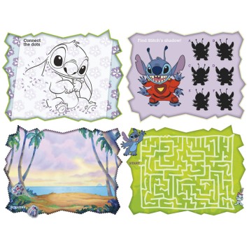 Disney Lilo and Stitch Extrovert Super sticker set with game