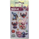 Disney Lilo and Stitch Kiss hologrammos matrica szett