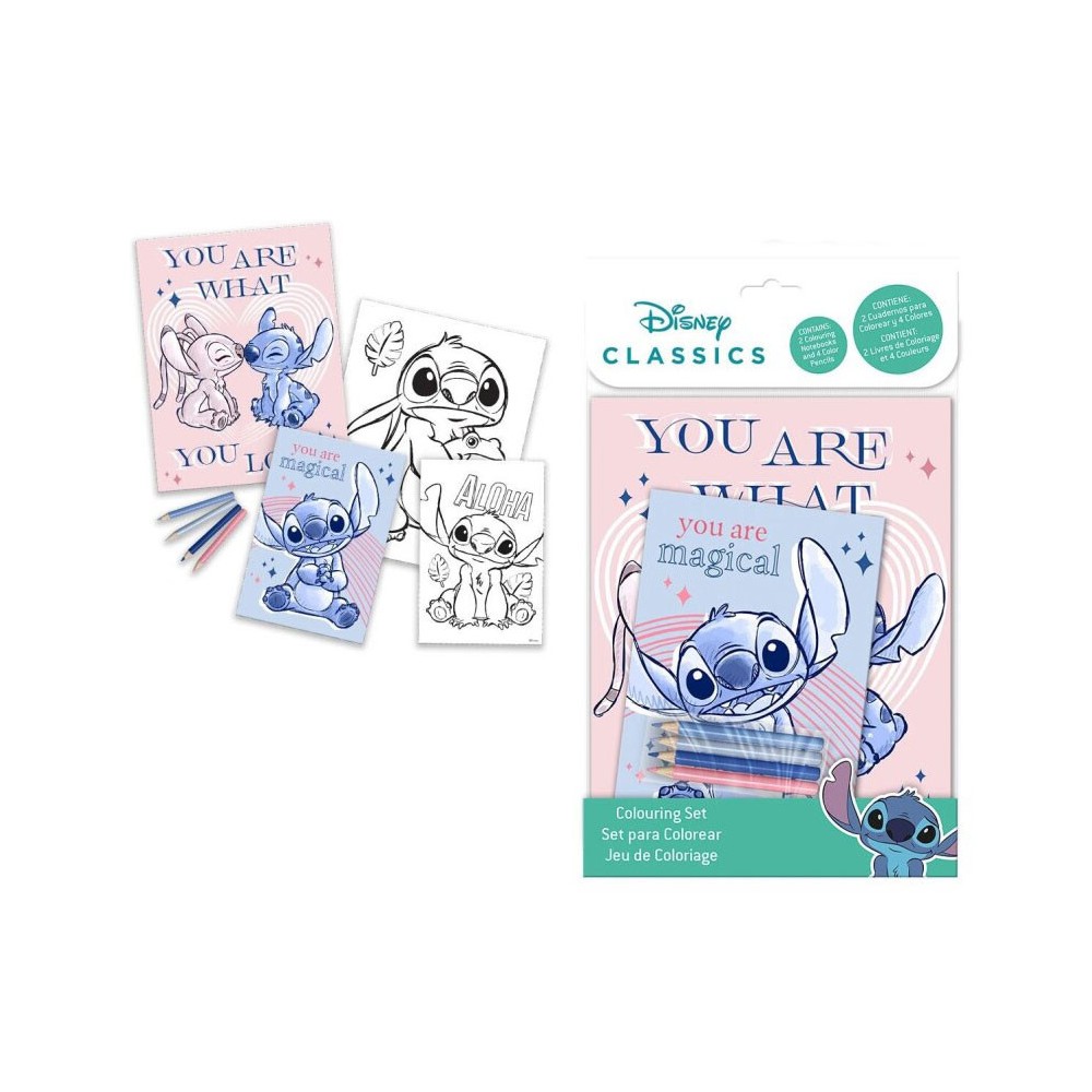 Disney Lilo and Stitch Magical coloring set