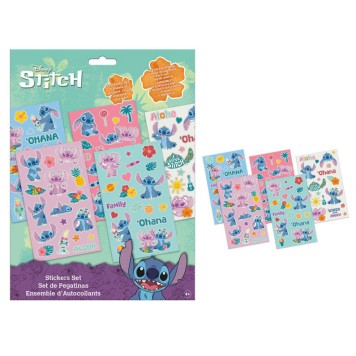 Disney Lilo and Stitch Ohana sticker set 5 sheets