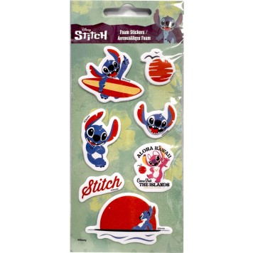 Disney Lilo and Stitch The Islands puffy foam sticker set